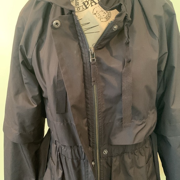 LOFT Black Belted Lightweight Jacket Women’s XS Extra Small - Picture 4 of 9